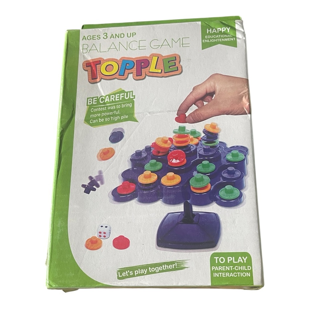 New Balance Game Topple Happy Educational Enlightenment